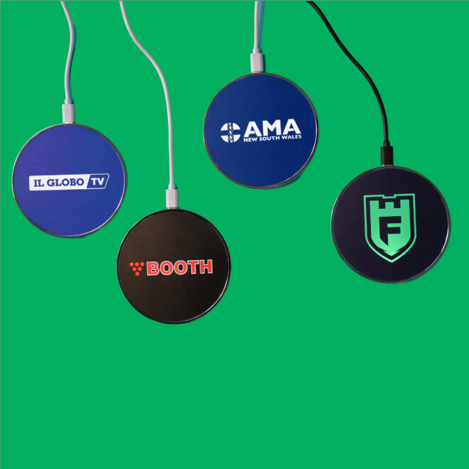 LED Logo Full Color Printing Wireless Charger