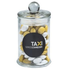 Small Apothecary Jar with Choc Beans 115g