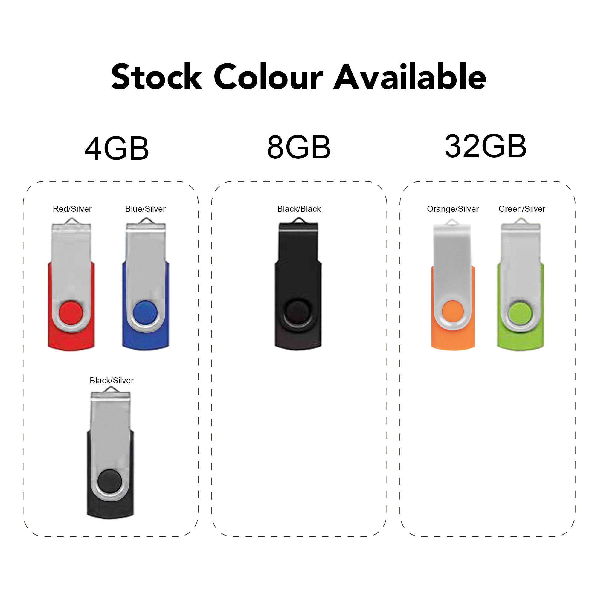 Belton Swivel Flash Drive