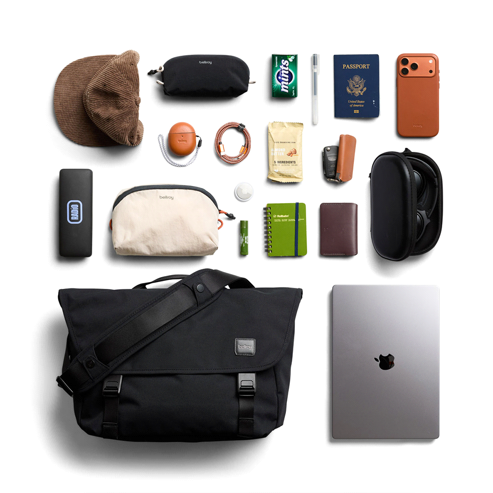 Bellroy Classic Messenger 13L Bk