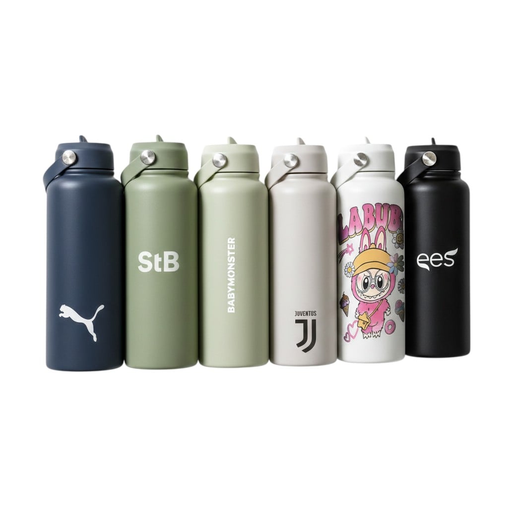 Byron 1L Drink Bottle Flat Lay