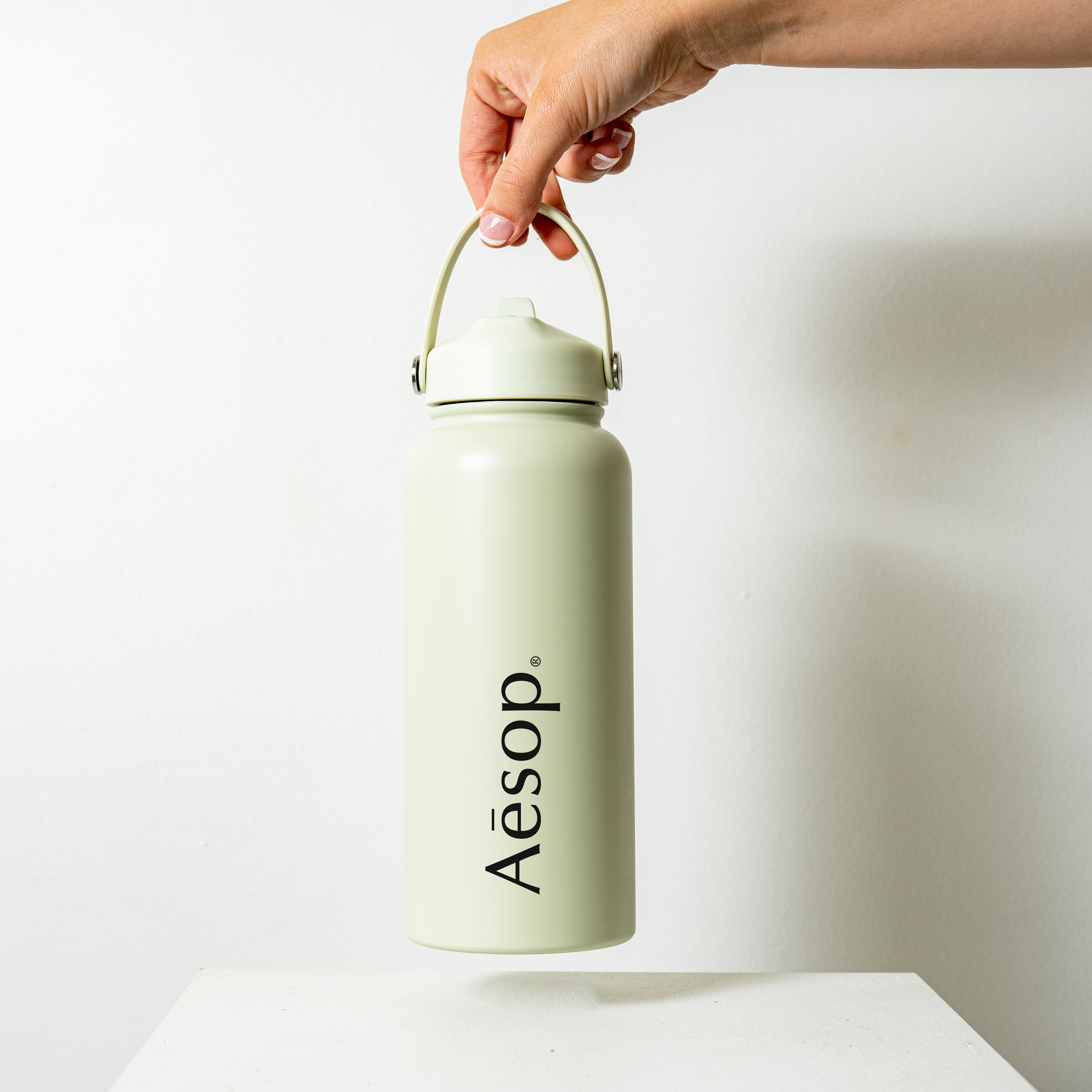 Byron 1L Drink Bottle Light Green Branded