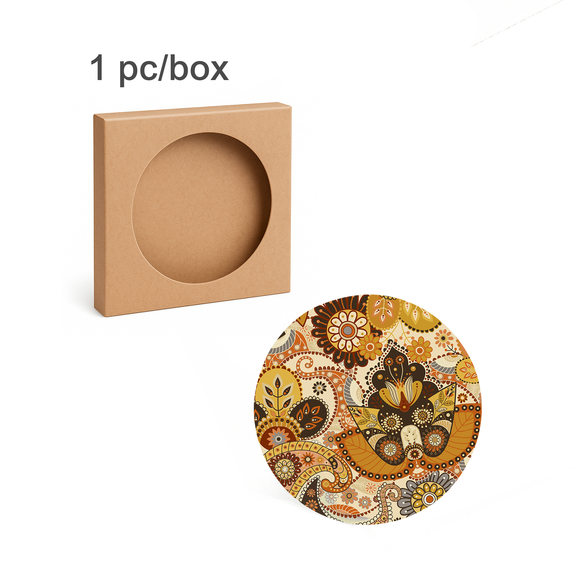 Round Ceramic Coaster