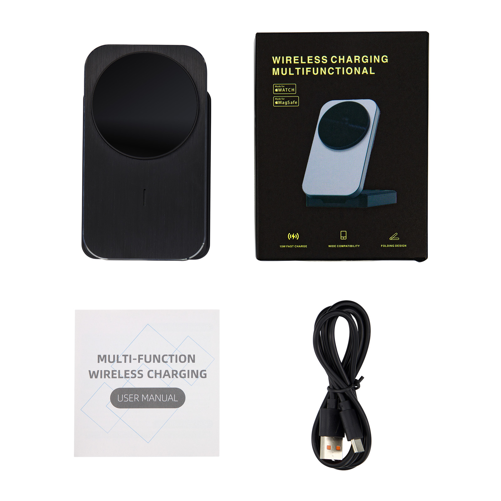 Club 3 in 1 Charger Contents