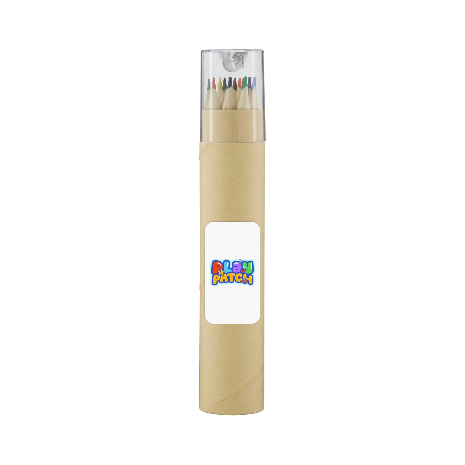 Colouroo Long Pencils in Tube 1posdigitallabel