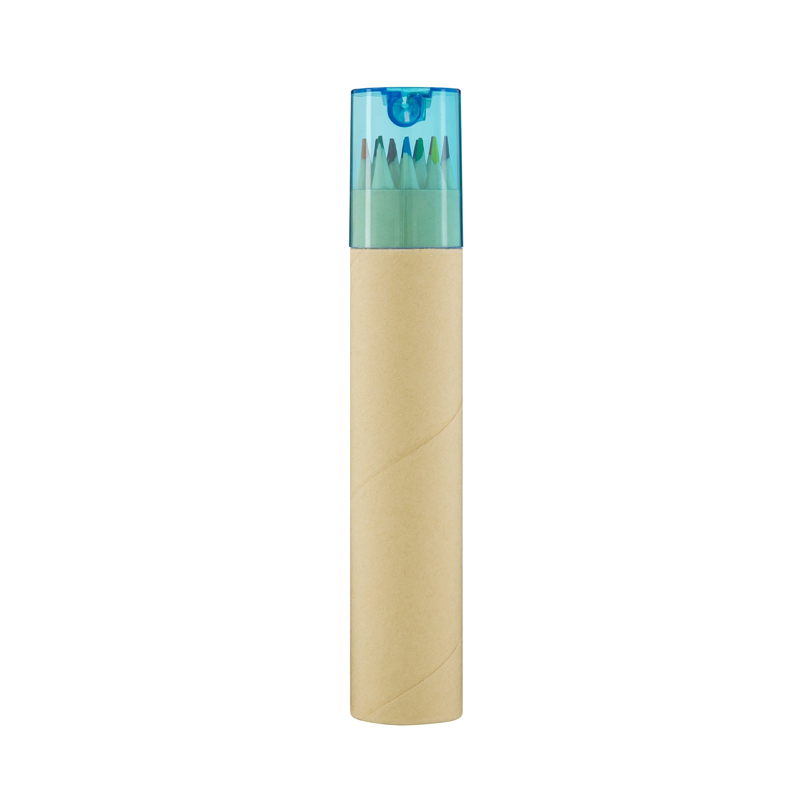 Colouroo Long Pencils in Tube Blue Natural