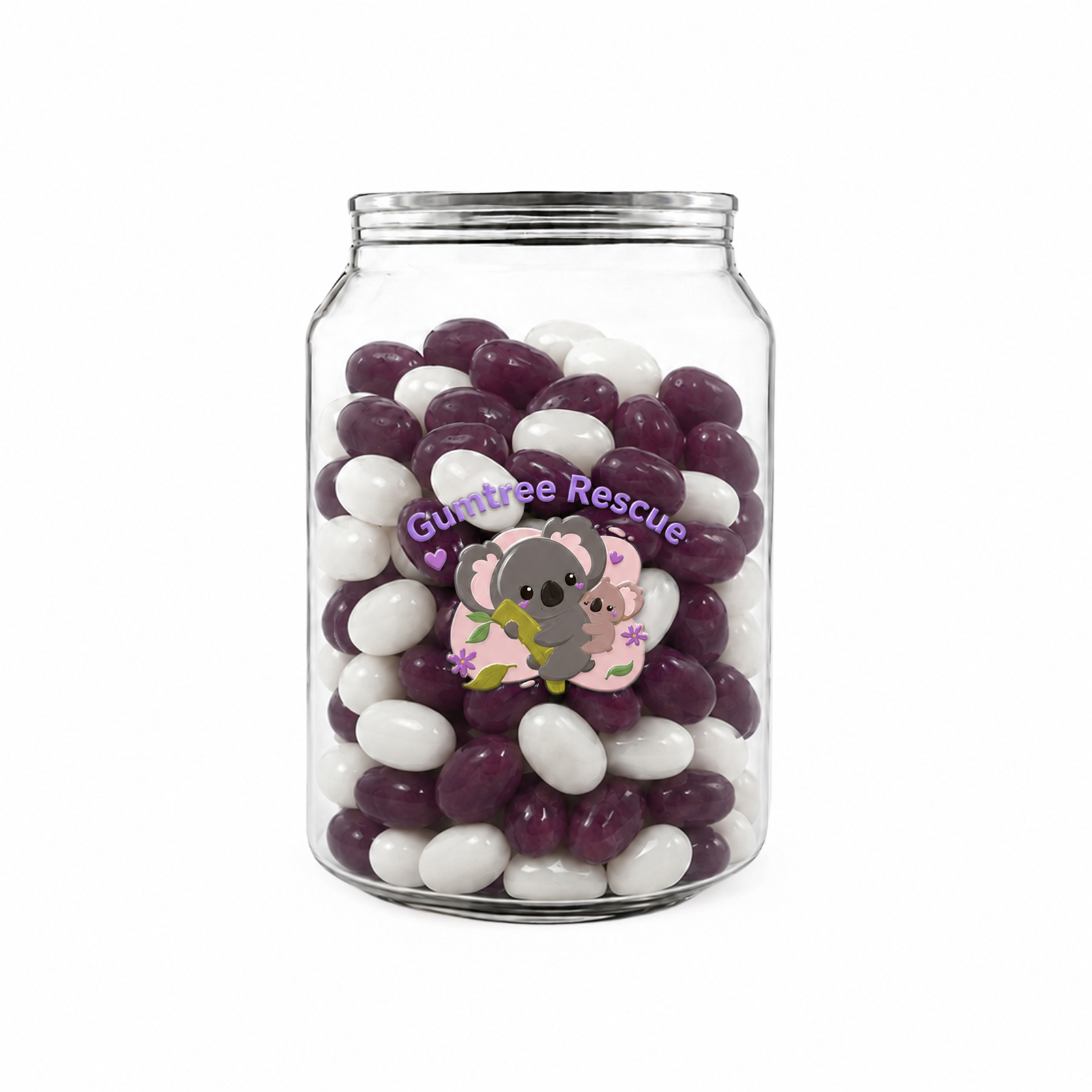 Corporate Colour Jelly Beans in Clear Can 210g 1poscolourfusion Corporate Colour Jelly Beans in Clear Can 210g 1poscolourfusion