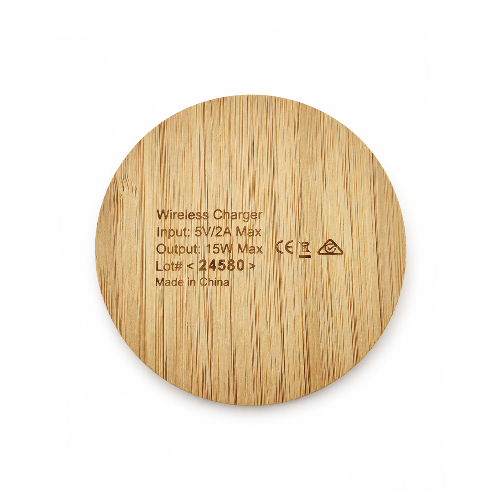 Crescent Illuminating Wireless Charger Back
