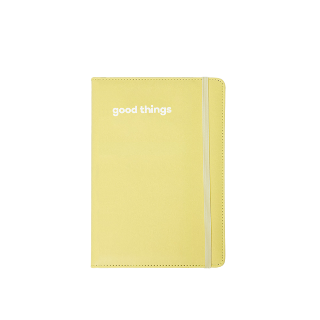 Custom Productivity / Journal Notebook, PU Leather Hard Cover