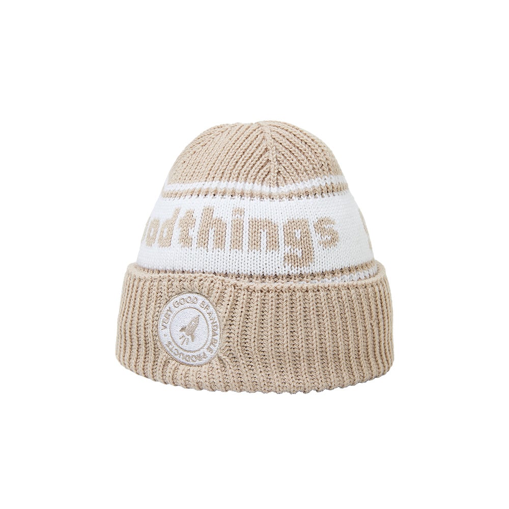 Custom Woven Design Fisherman Beanie