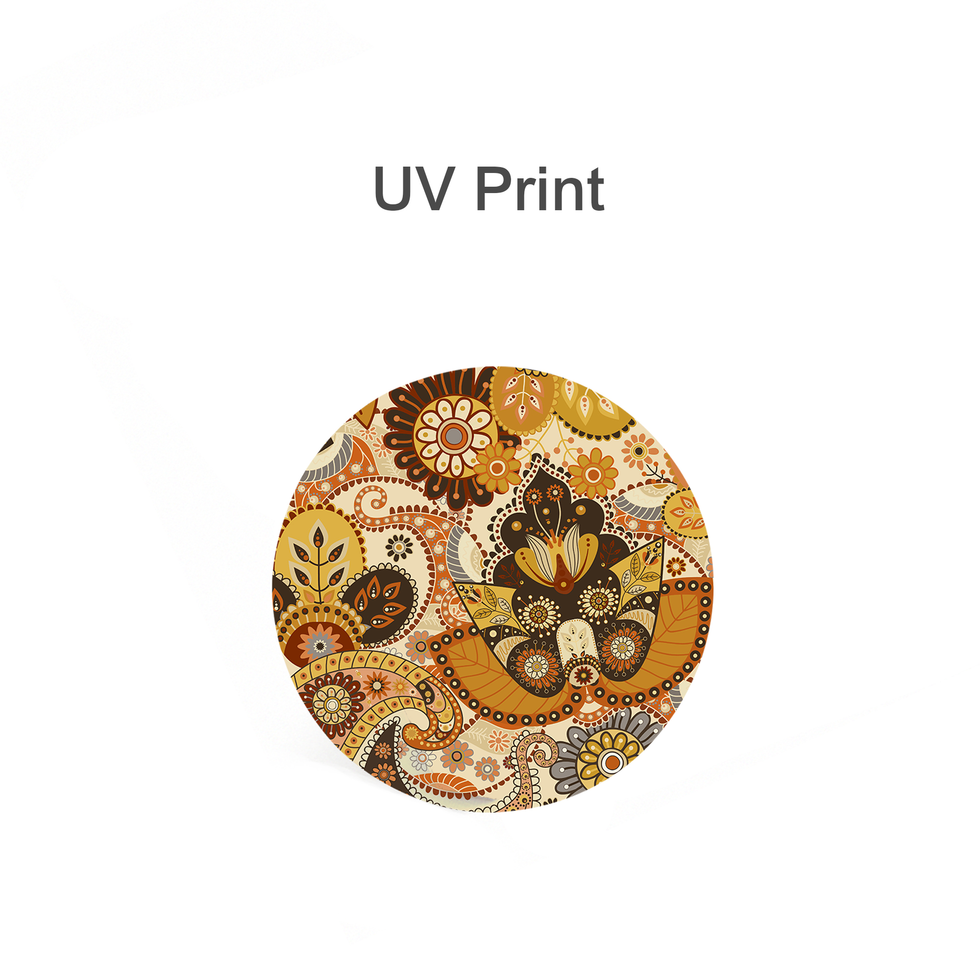 Round Ceramic Coaster