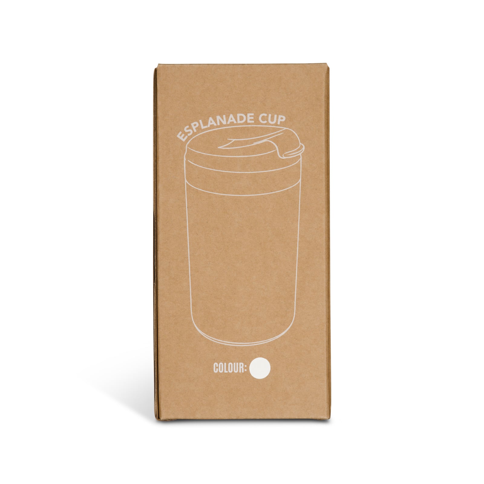 Esplanade Coffee Cup by The Line Edit. Boxside2