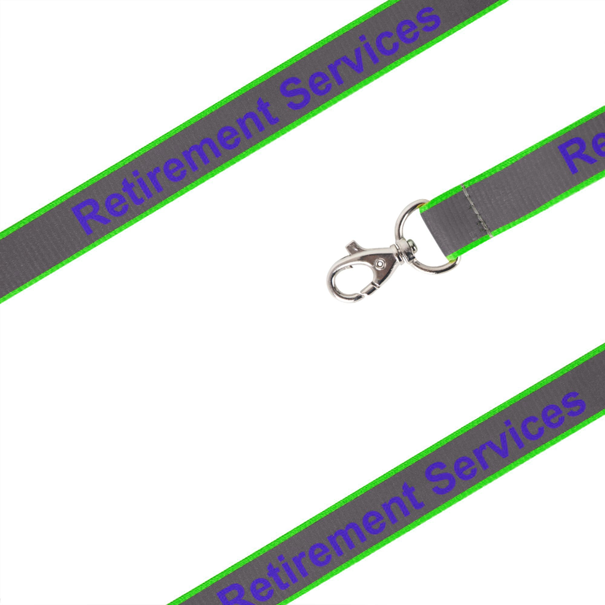 green Safety Lanyard