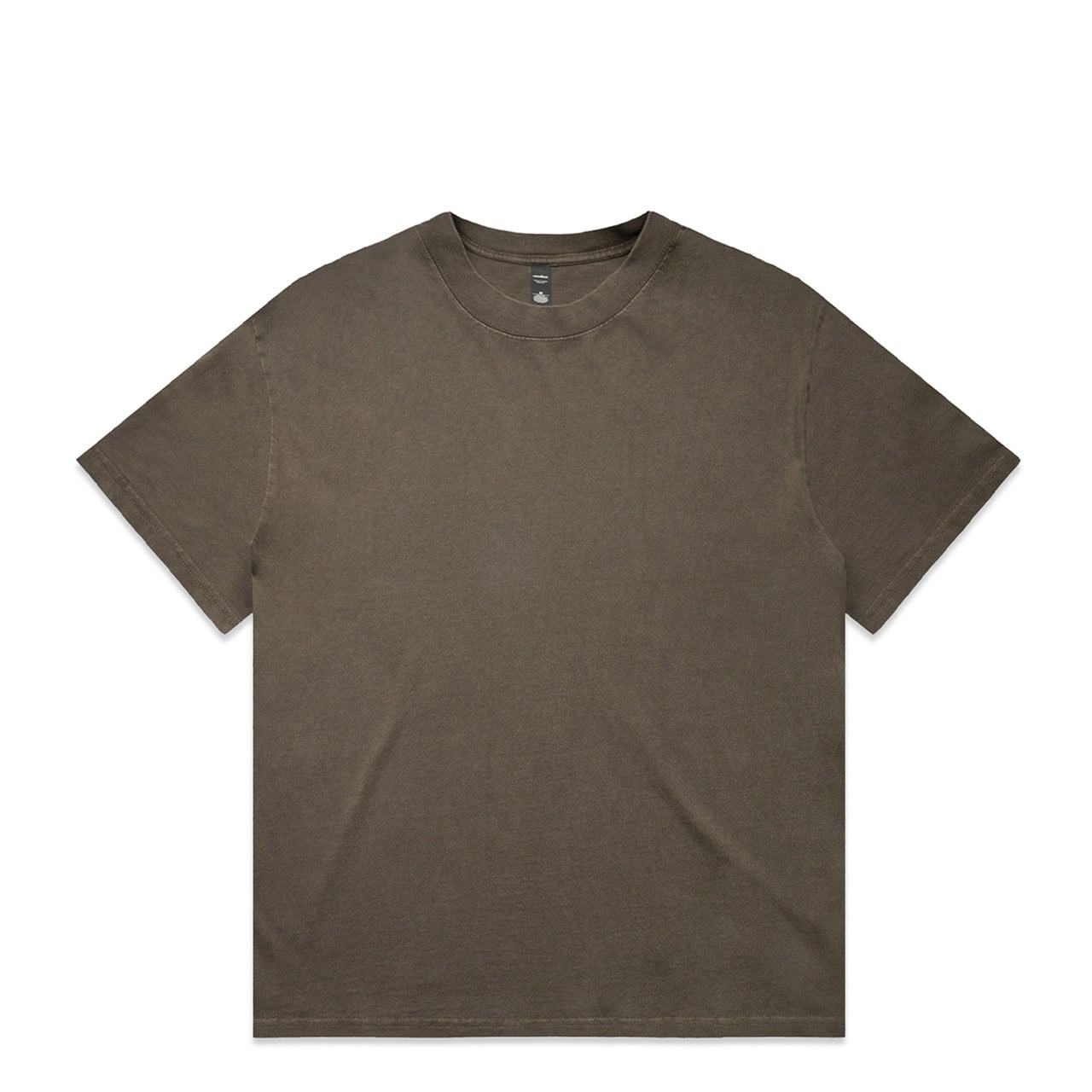 Heavy Faded Minus Tee [-5CM] 5086 Brown