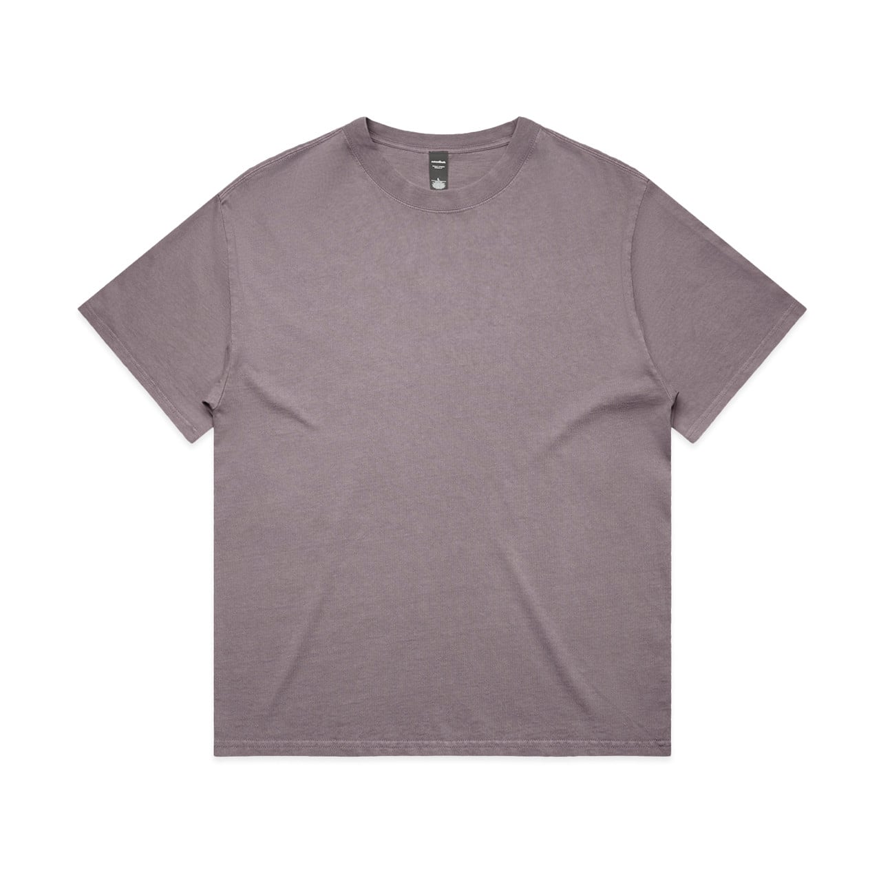 Heavy Faded Minus Tee [-5CM] 5086 Plum