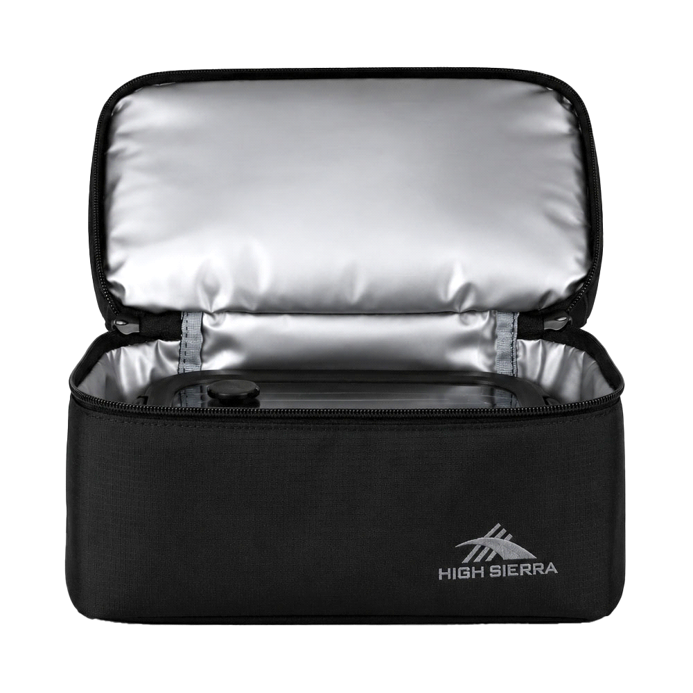 High Sierra Lunch Bag Bk