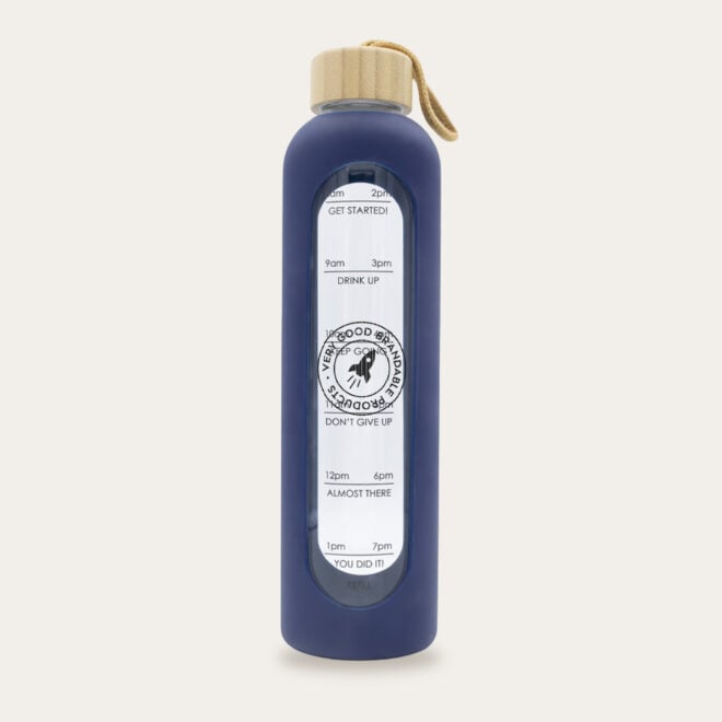 Arlo 1L Glass Water Bottle
