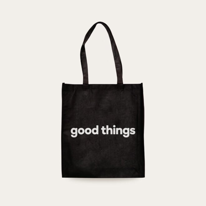 Large Shopping Tote Bag with Gusset