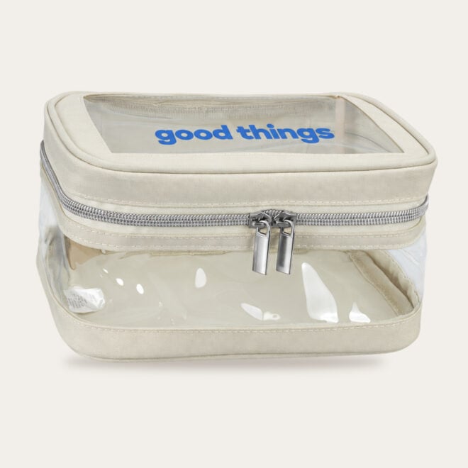 Peony Cosmetic Bag