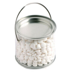 Medium PVC Bucket Filled with Mints 400G