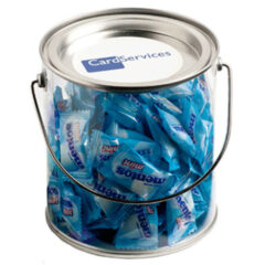Big PVC Bucket with Mentos 350g