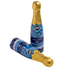 Champagne Bottle Filled with Choc Beans 220G