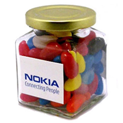 Pet Tube Filled with Jelly Beans 100G