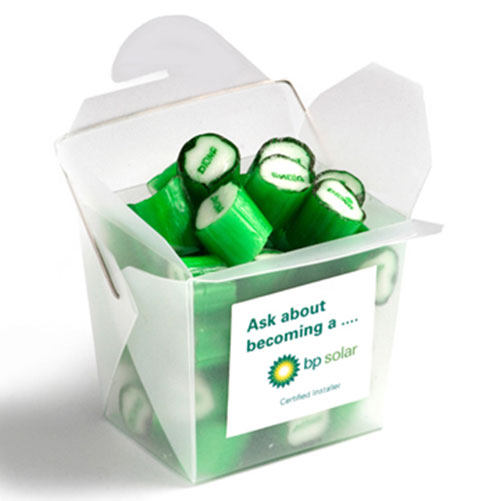 Silver Zip Lock Bag with Rock Candy 40g