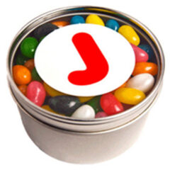 Small Round Window Tin with Jelly Beans 150g