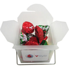 Frosted Noodle Box with Christmas Chocolates 85g