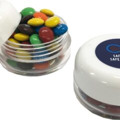 Small Screw Cap Jar with M&Ms