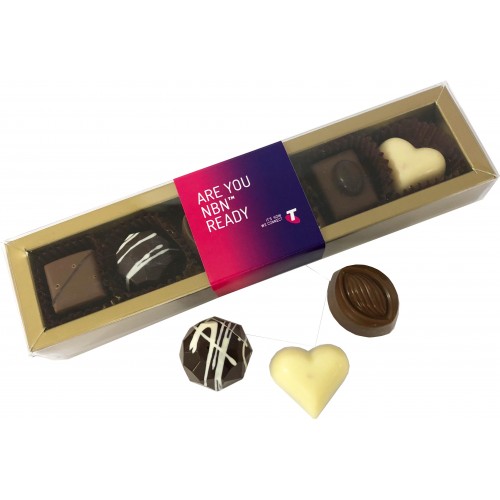 6 Pack Choc Box ASSORTED Pralines
