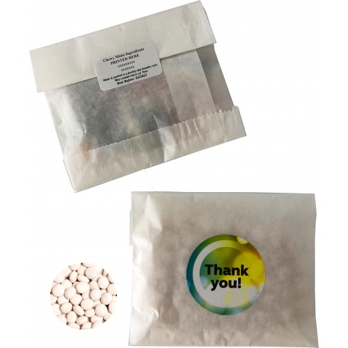 Kraft Paper Bag with Chewy Mints 50g