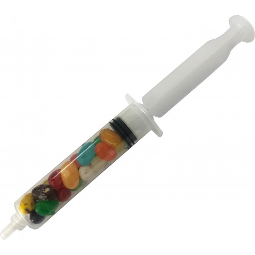 Syringe with JELLY BELLY Jelly Beans 20g