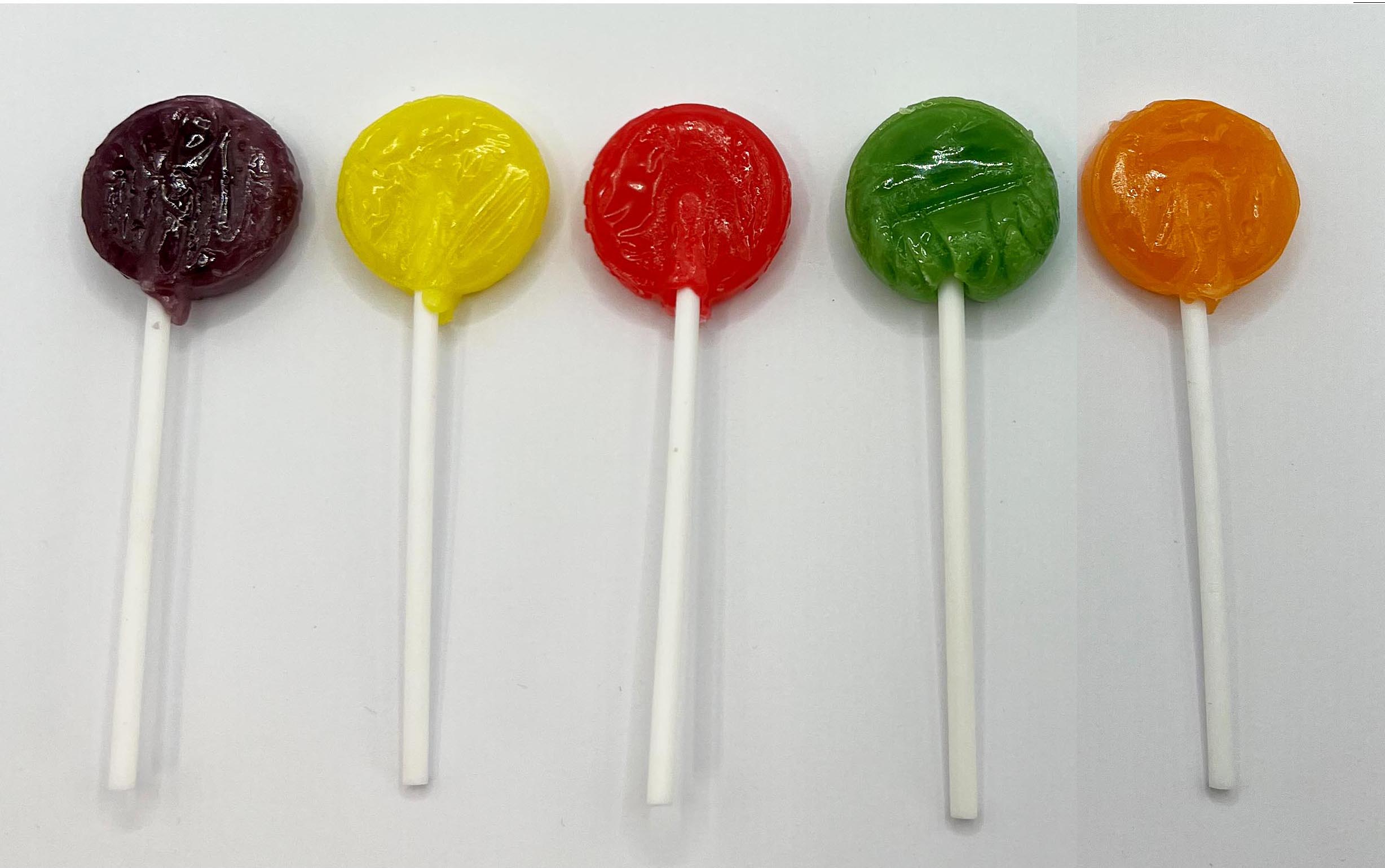 Small Branded Lollipops with Tag
