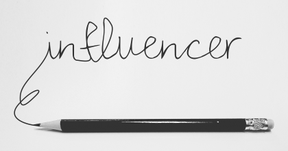 how to increase brand awareness - influencer marketing pencil