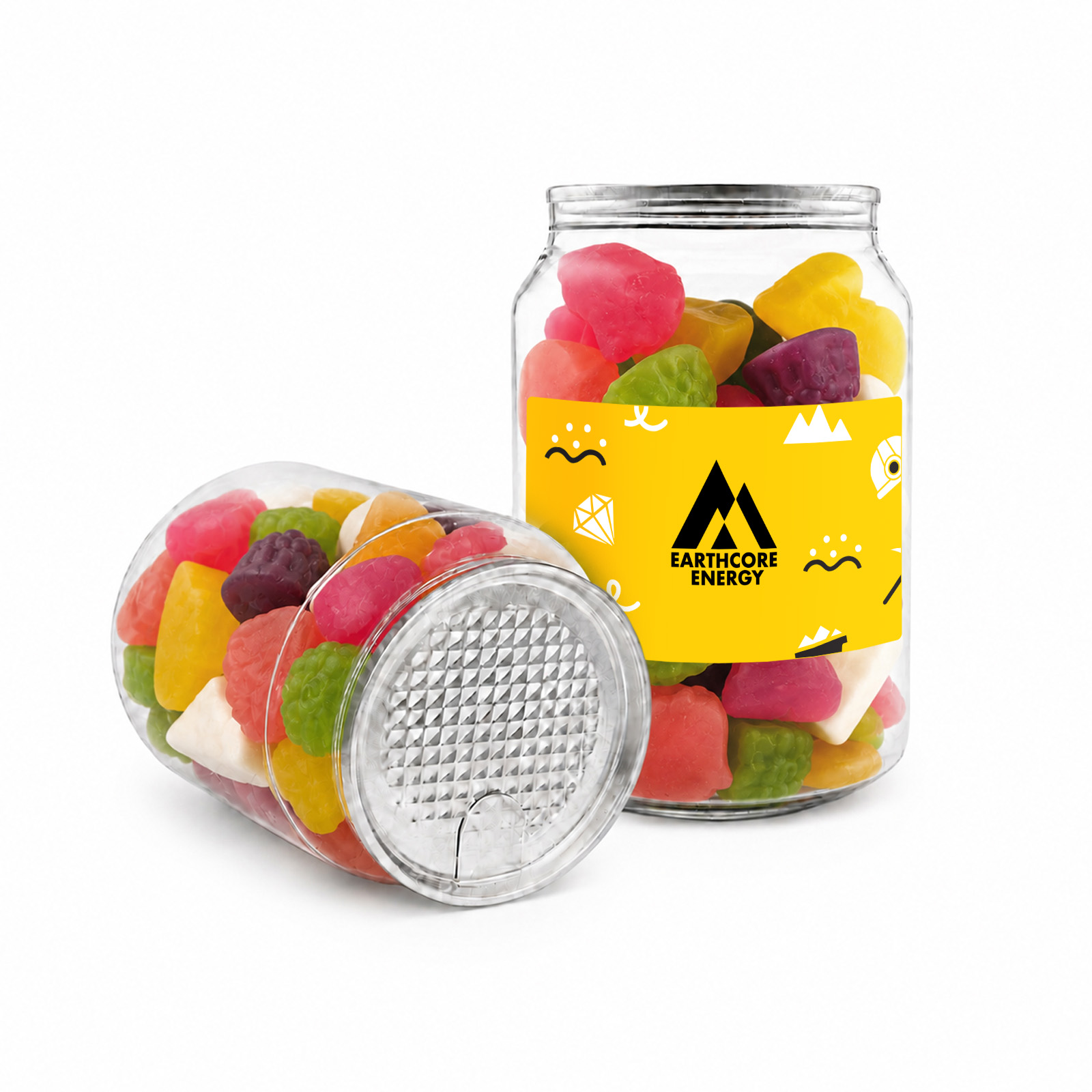 Jelly Party Mix in Clear Can 150g Jelly Party Mix in Clear Can 150g