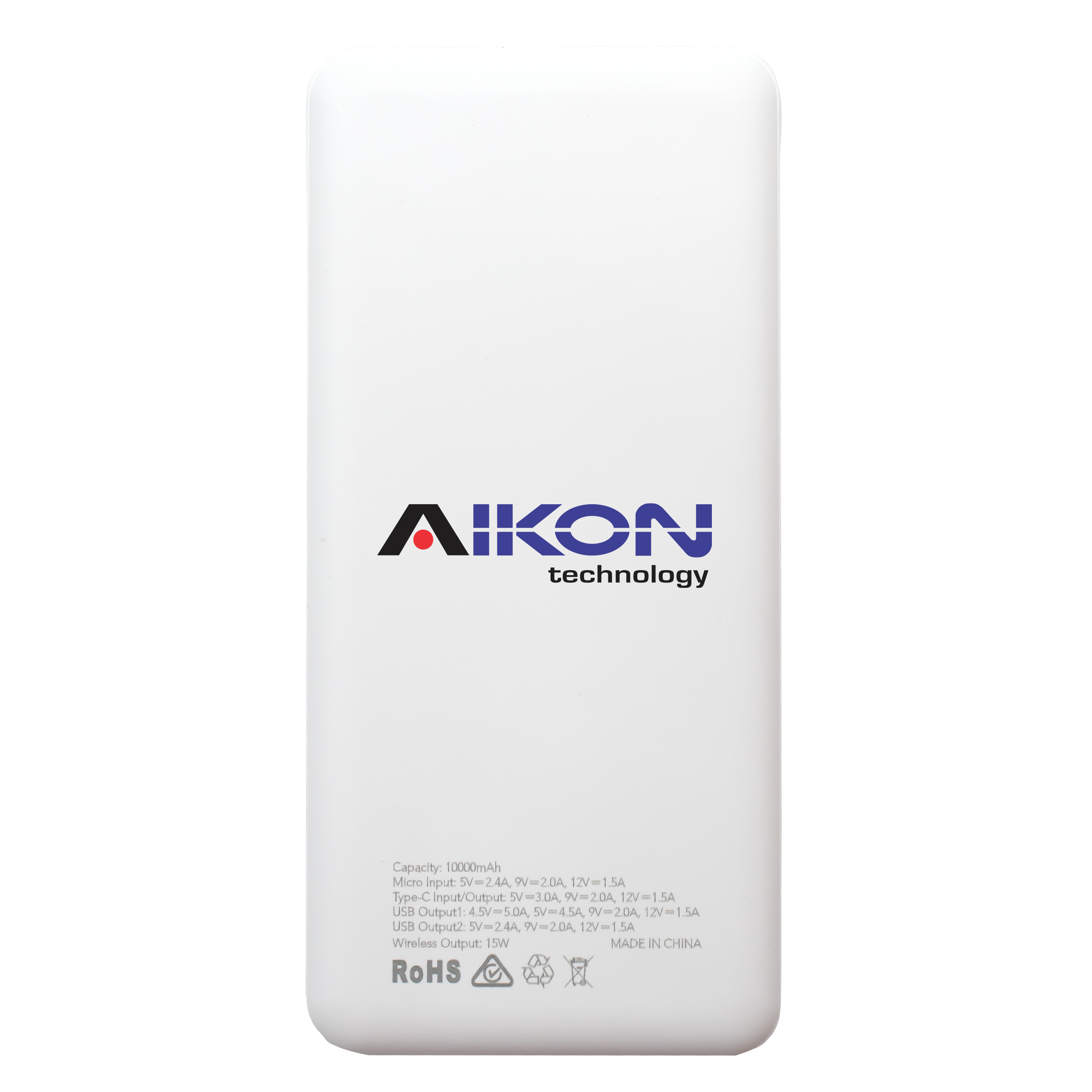Kabul Power Bank (10,000 mAh) White Kabul Power Bank (10,000 mAh) White