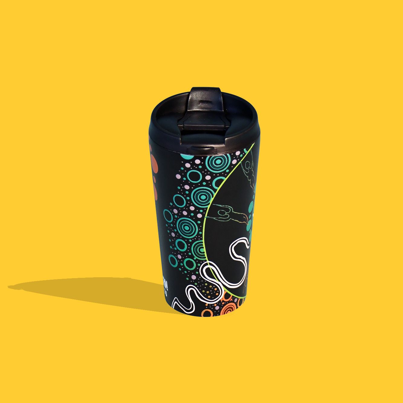 3D Textured Travel Cup