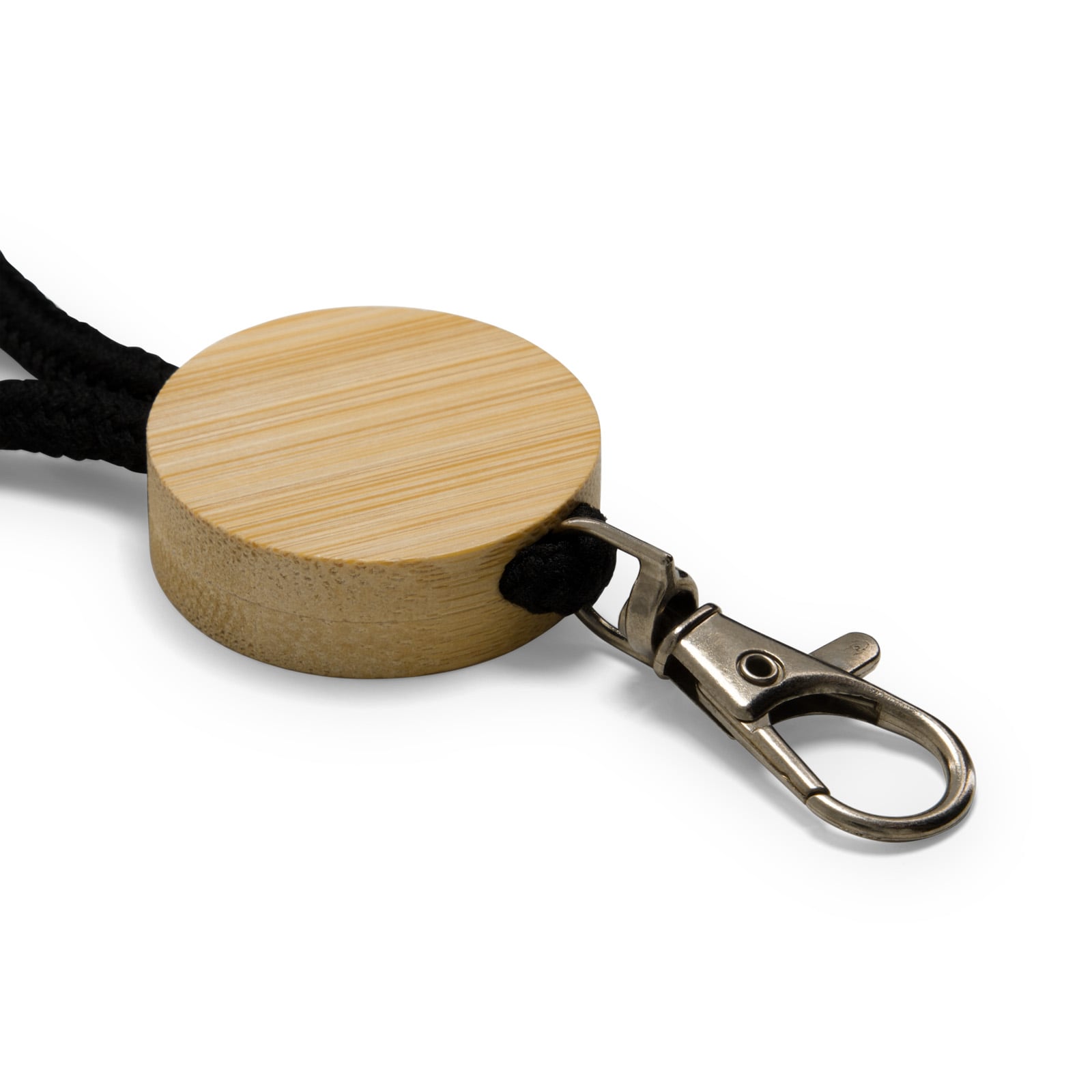 Luxeloop Keytag Closeuponbamboodisc Luxeloop Keytag Closeuponbamboodisc