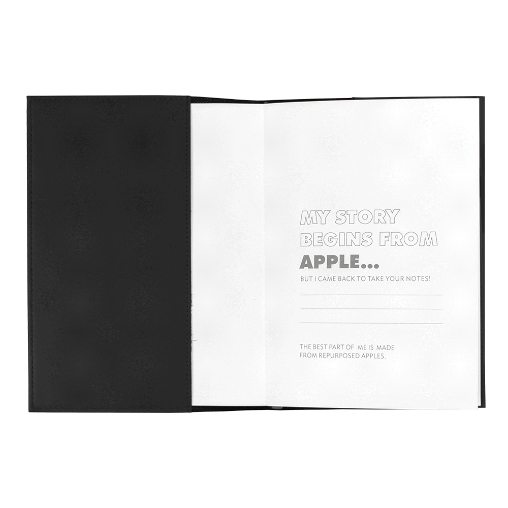 Mela Apple Leather Refillable Journal Bk Mela Apple Leather Refillable Journal Bk