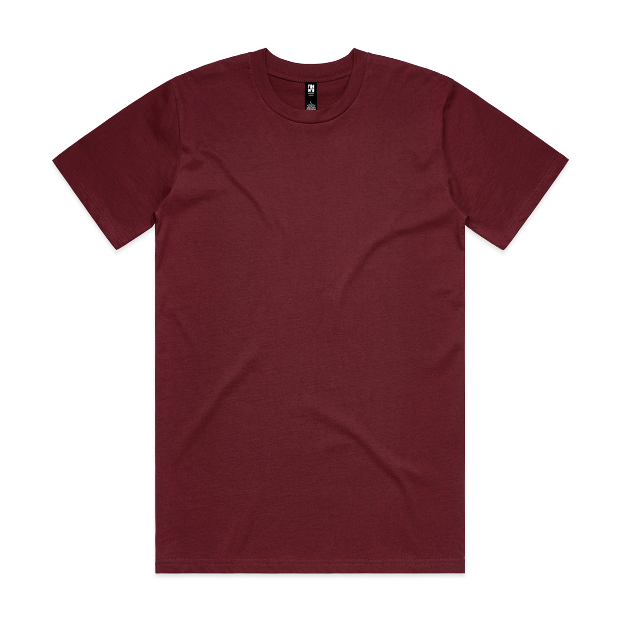 Mens Classic Tee Burgundy Mens Classic Tee Burgundy