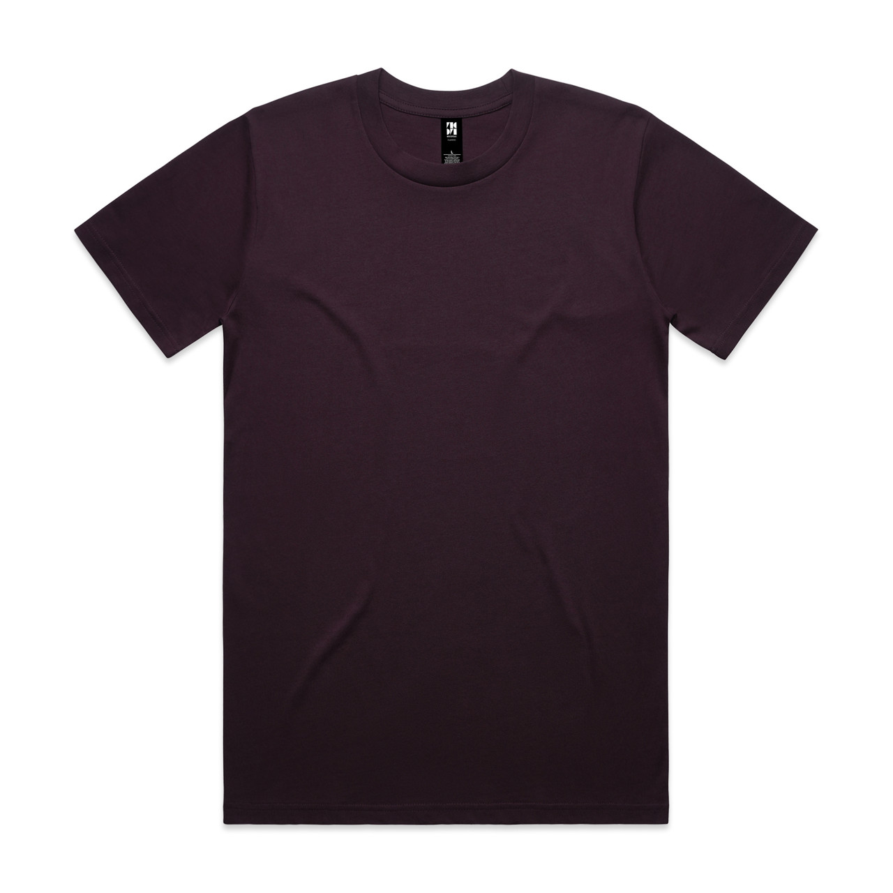 Mens Classic Tee Plum Mens Classic Tee Plum