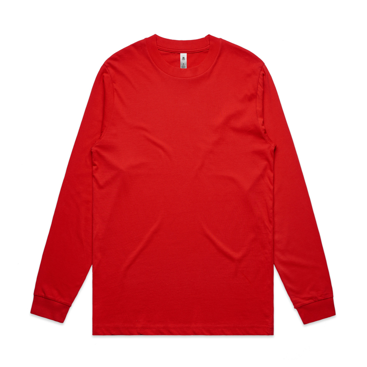 Mens General L/S Tee Long Sleeve Red