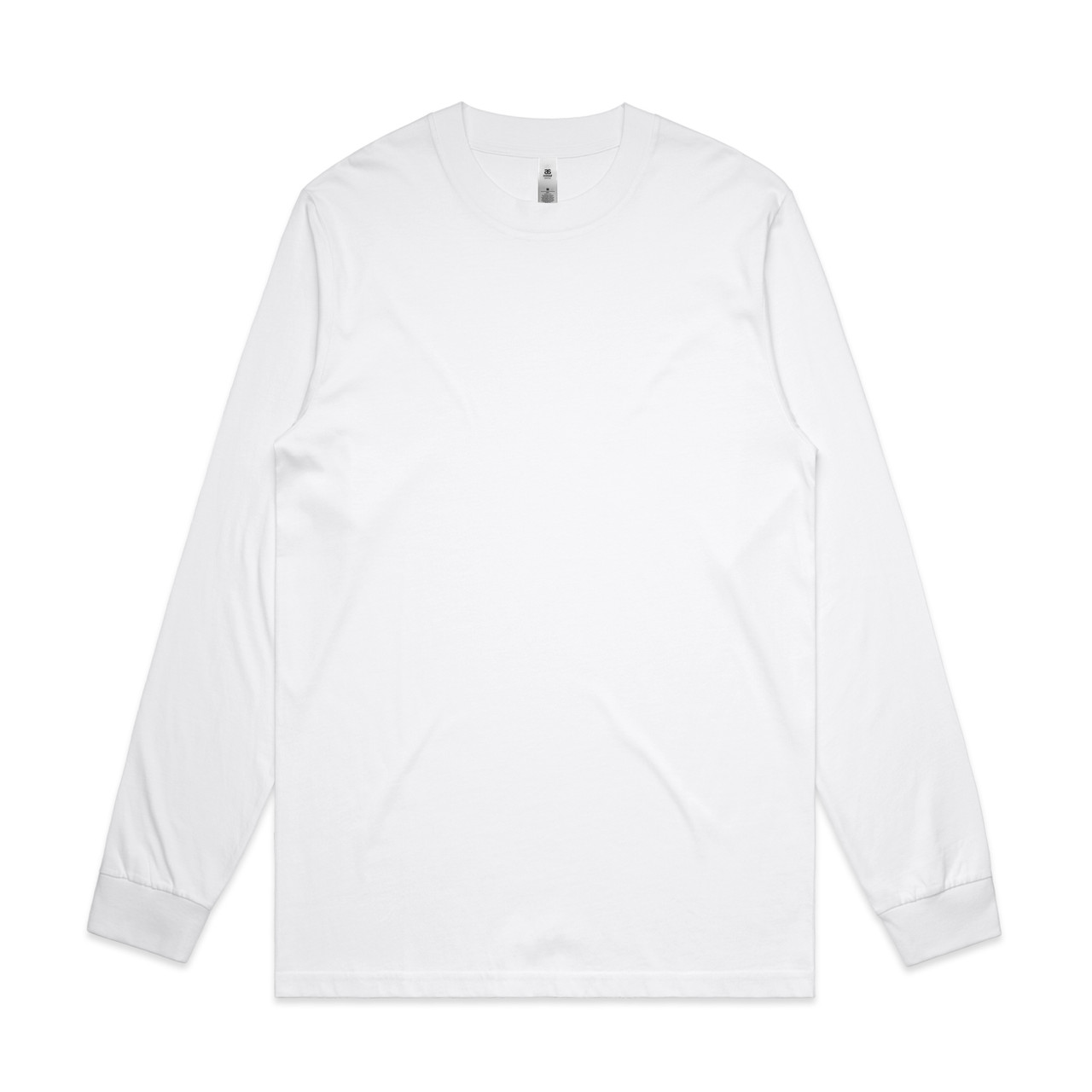 Mens General L/S Tee Long Sleeve White