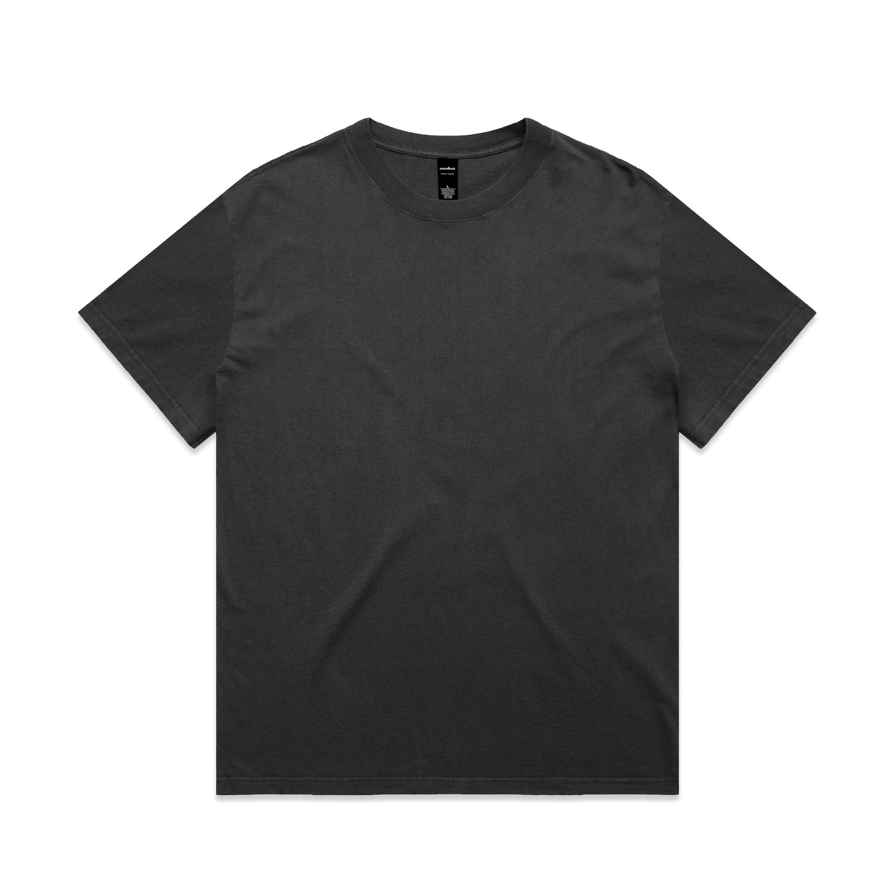 Mens Heavy Faded Tee Coal