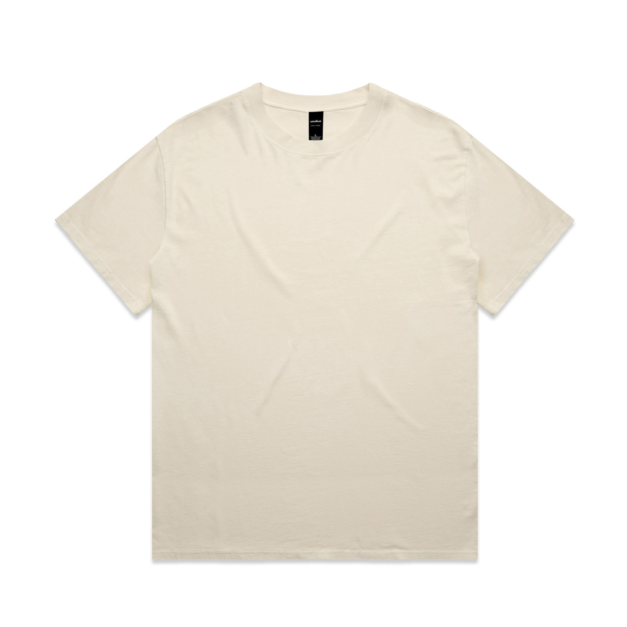 Mens Heavy Faded Tee Ecru