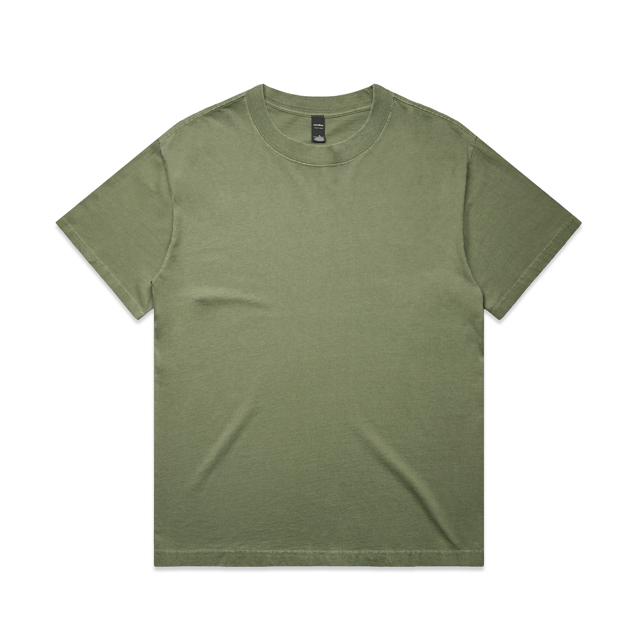 Mens Heavy Faded Tee Olive