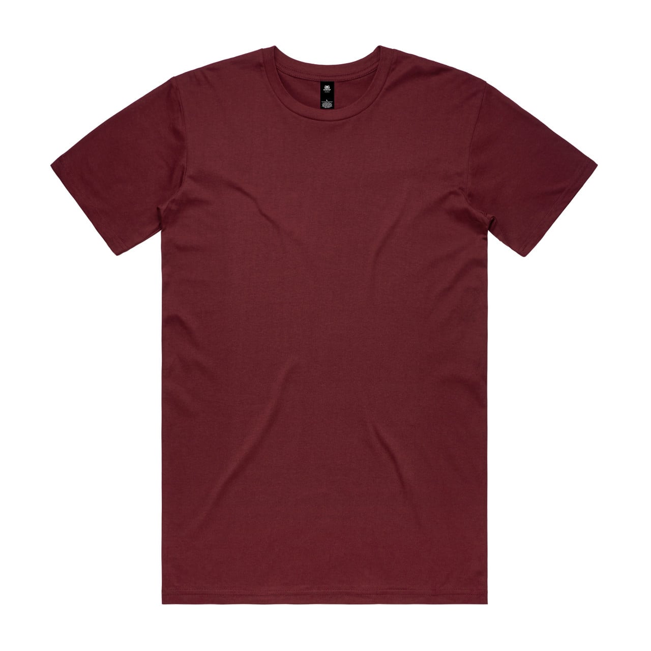 Mens Staple Tee Burgundy