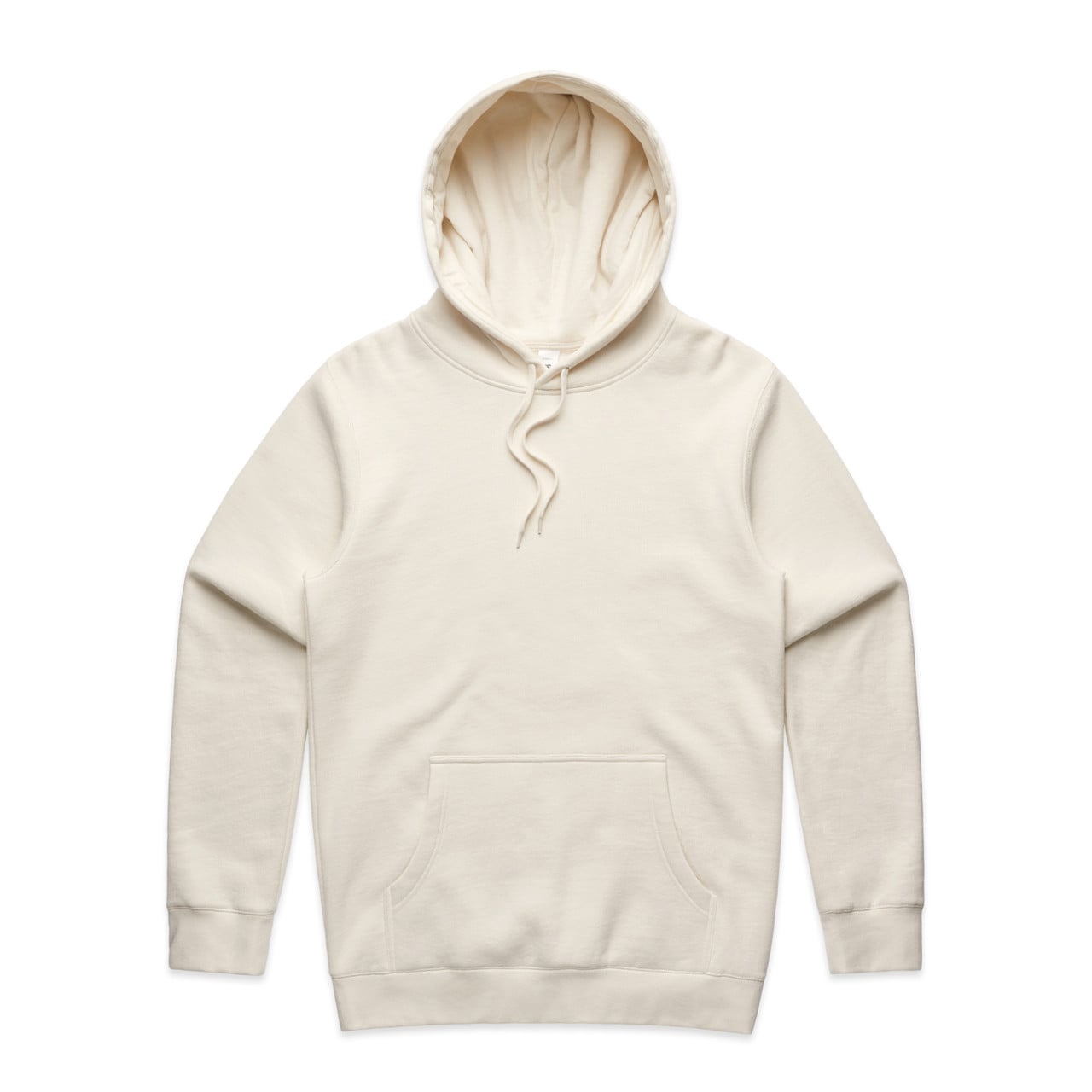 Mens Stencil Hood Ecru